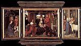 Hans Memling Famous Paintings - Triptych of Jan Floreins